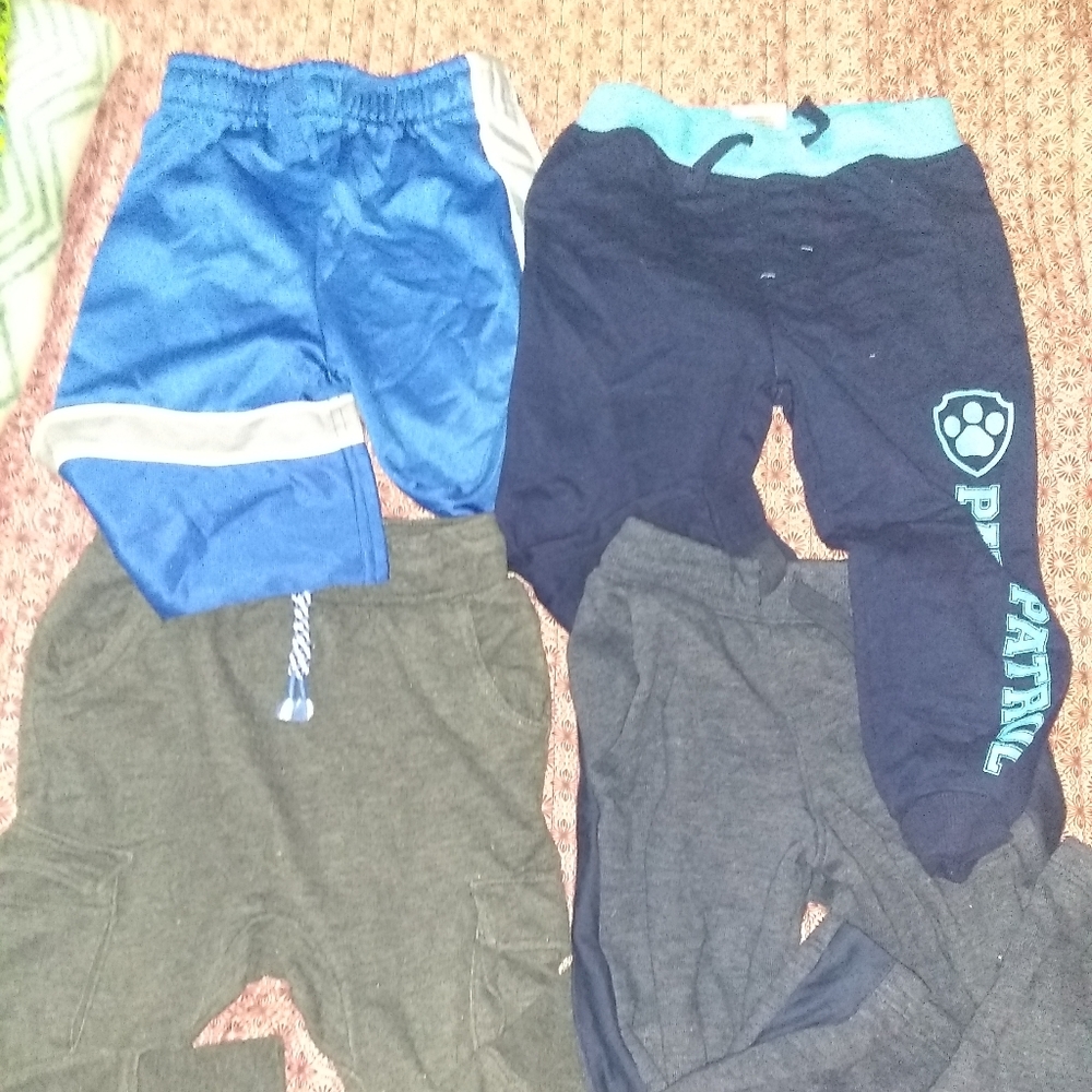 Bundle Toddler Boys 4 Pair of  Pants